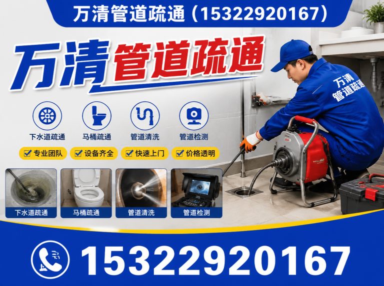 南沙区24小时管道疏通展示图