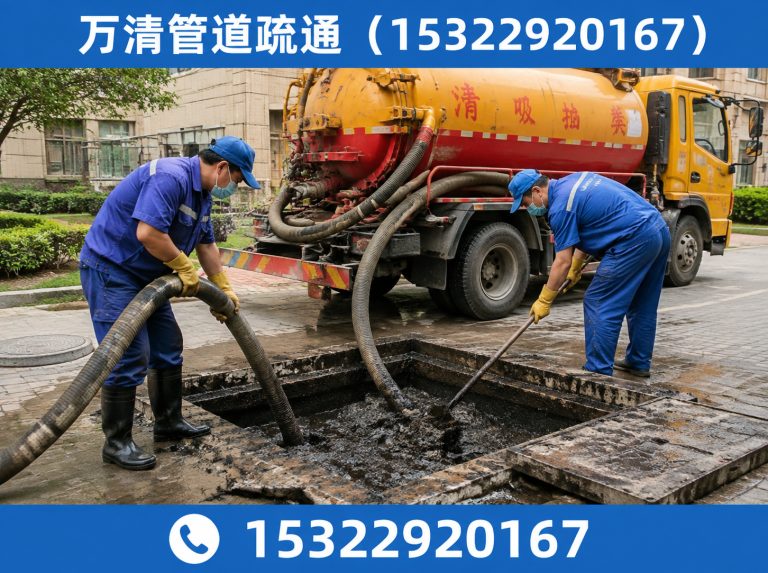 南沙区化粪池清理展示图